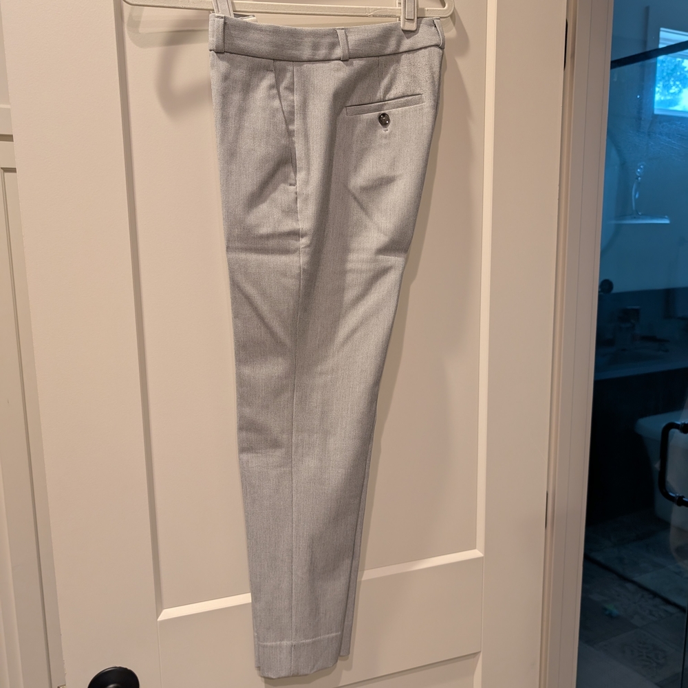 Banana Republic Textured Light Gray Suit - Blazer & Pants - Picture 6 of 8